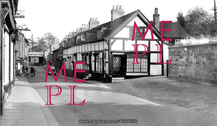  : Knutsford, King Street c1955