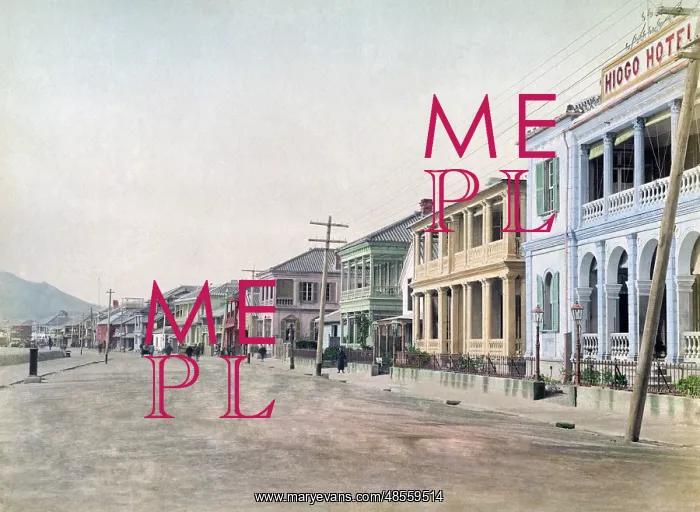  : Kobe bund, Japan, circa 1880s
