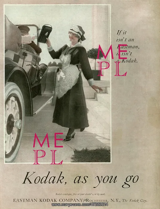 : KODAK 1917 ADVERT : KODAK 1917 ADVERT