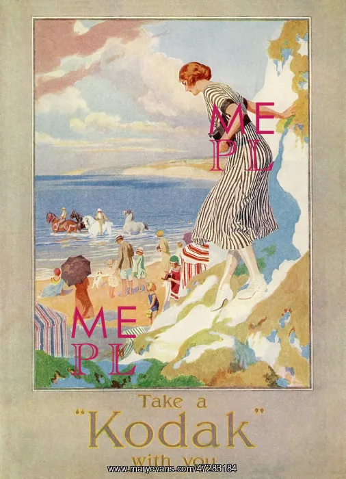 : Kodak 1924 Advertisement : Kodak 1924 Advertisement