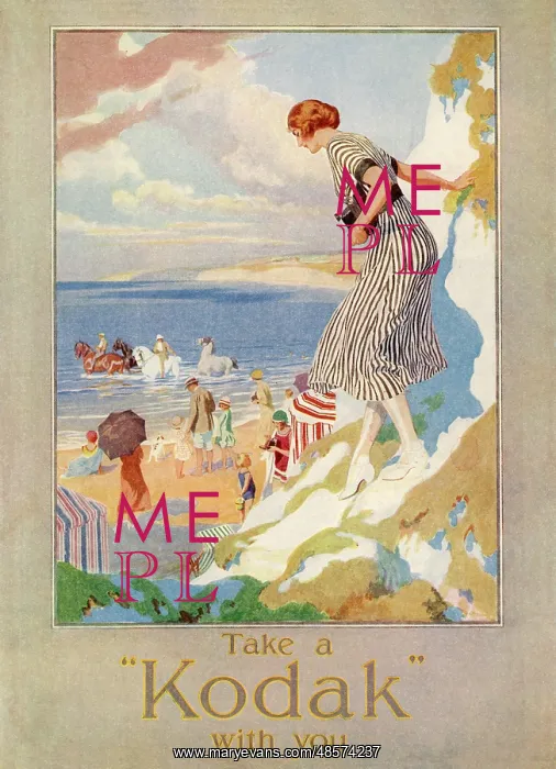 : Kodak 1924 Advertisement : Kodak 1924 Advertisement