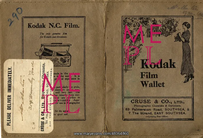  : Kodak film wallet