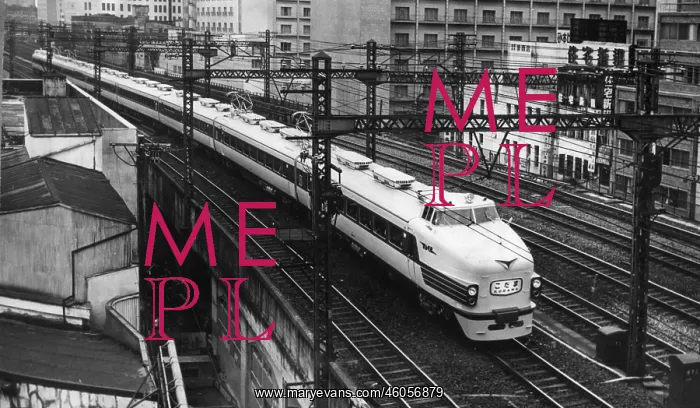  : Kodama (echo) express train, Japan, 1958