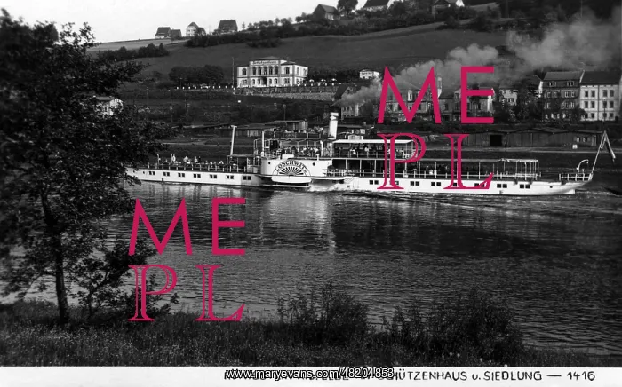 : Koenigstein on the Elbe, 1930 : Koenigstein on the Elbe, 1930
