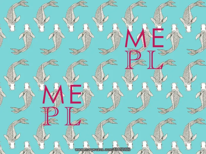  : Koi Carp repeating pattern