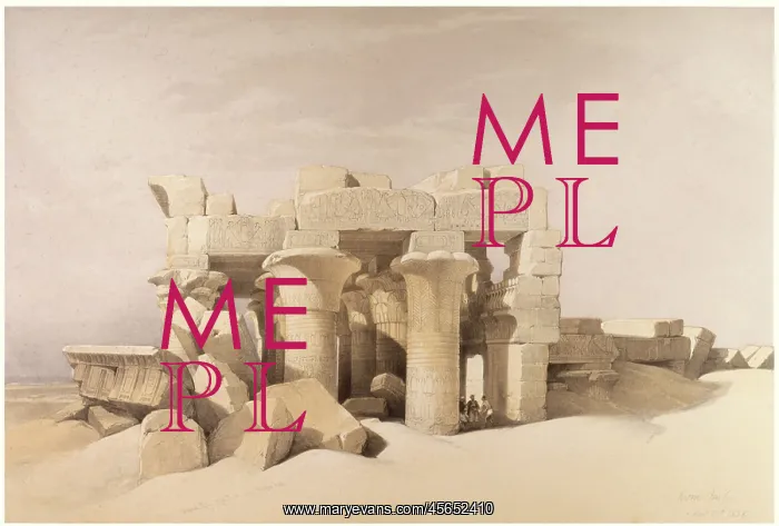 : KOM OMBO / EGYPT / ROBERTS : KOM OMBO / EGYPT / ROBERTS