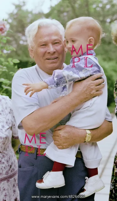 : Konstantin Chernenko and grandson Mitya, 1982 : Konstantin Chernenko and grandson Mitya, 1982