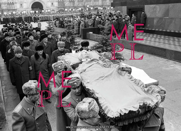 : Konstantin Chernenko's funeral, 1985 : Konstantin Chernenko's funeral, 1985