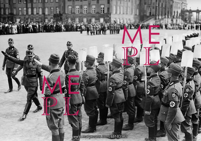 : Konstantin Hierl in Potsdam, 1934 : Konstantin Hierl in Potsdam, 1934