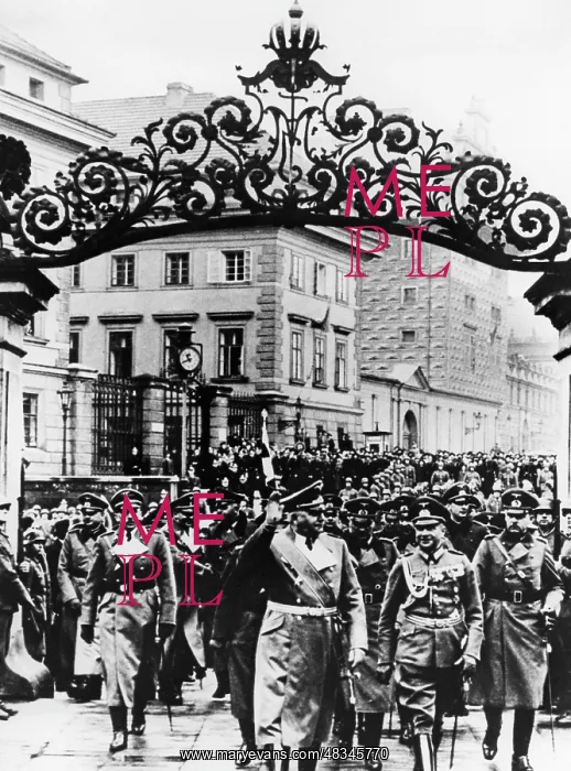 : Konstantin von Neurath in Prague, 1939 : Konstantin von Neurath in Prague, 1939