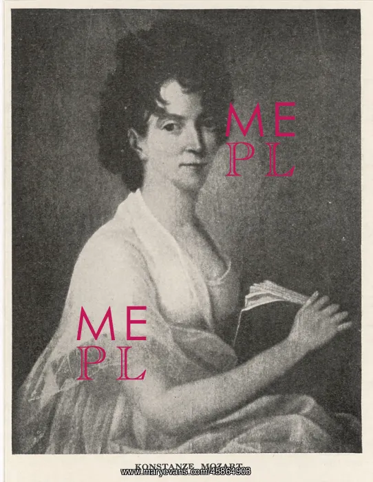  : KONSTANZE MOZART / WIFE