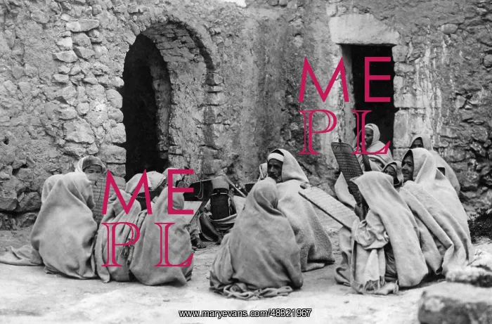 : Koranic school in Kassabat in Libya, 1930 : Koranic school in Kassabat in Libya, 1930