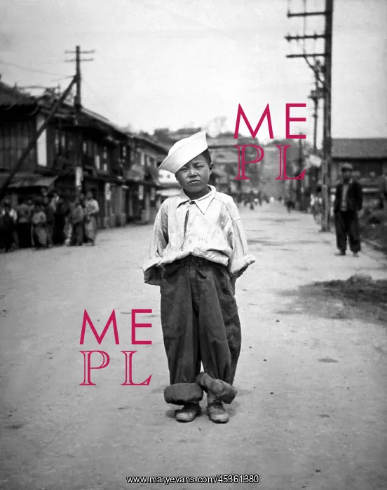 : A Korean orphan boy adopted by a motor pool battalion : A Korean orphan boy adopted by a motor pool battalion