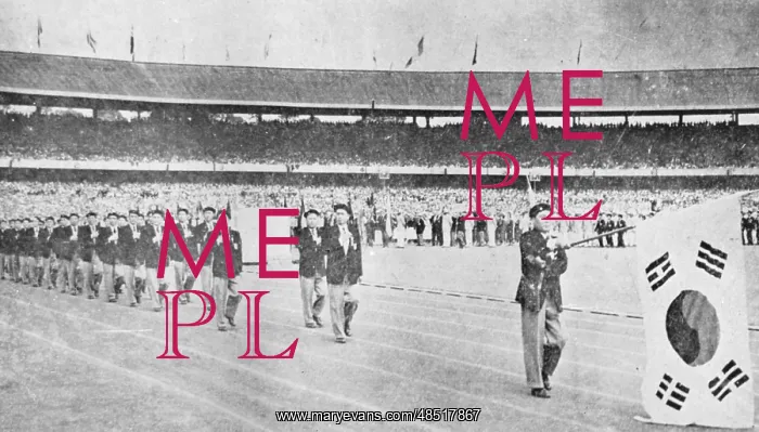 : Korea's Olympic Delegation in Melbourne, 1958 : Korea's Olympic Delegation in Melbourne, 1958
