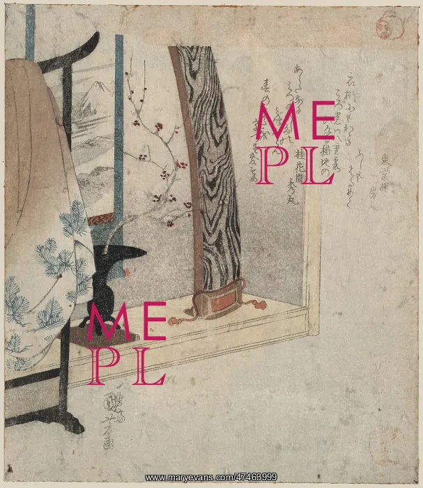  : Koto and robe stand