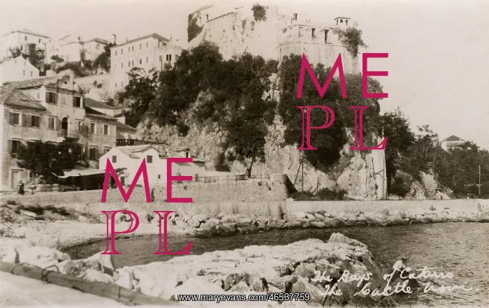 : Kotor, Montenegro - View of the castle : Kotor, Montenegro - View of the castle