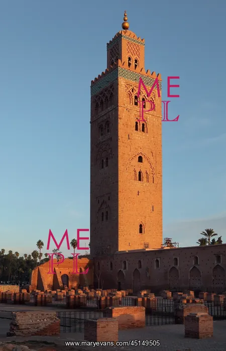 : Koutoubia mosque, Marrakech, Morocco : Koutoubia mosque, Marrakech, Morocco