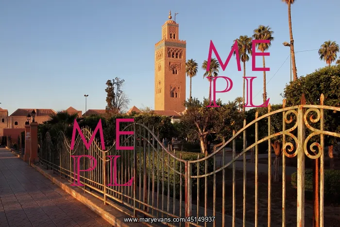 : Koutoubia mosque, Marrakech, Morocco : Koutoubia mosque, Marrakech, Morocco