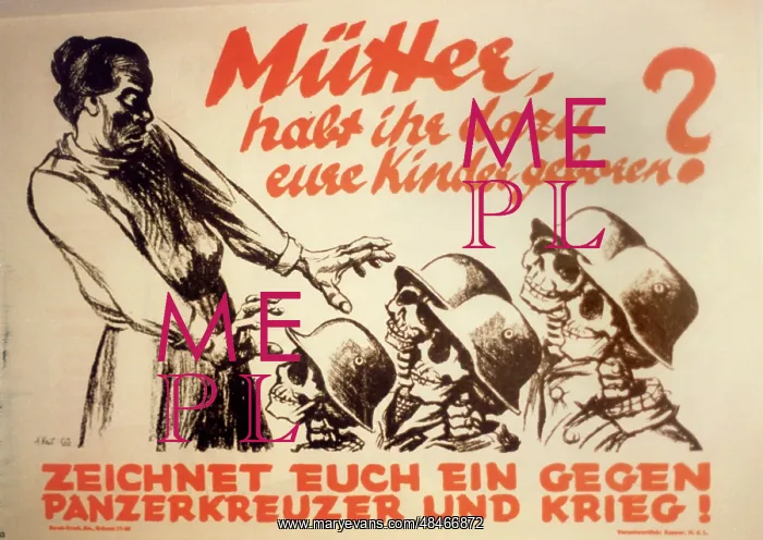 : KPD POSTER / EARLY 1920'S : KPD POSTER / EARLY 1920'S