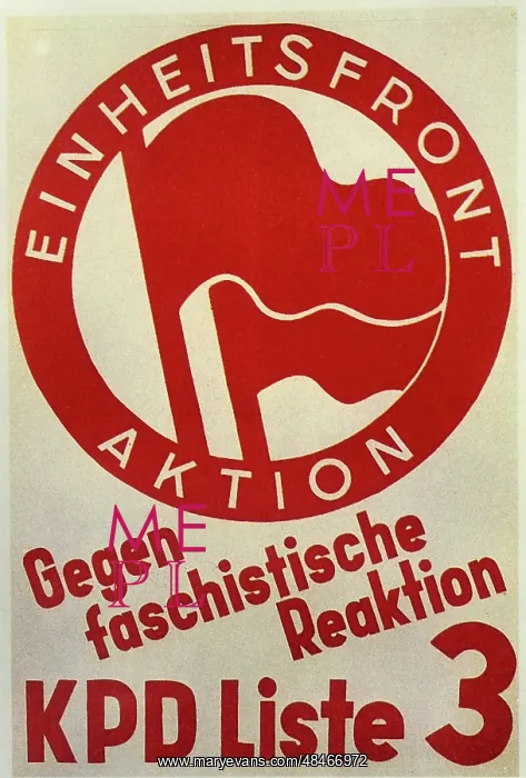 : KPD POSTER / UNITY FRONT : KPD POSTER / UNITY FRONT