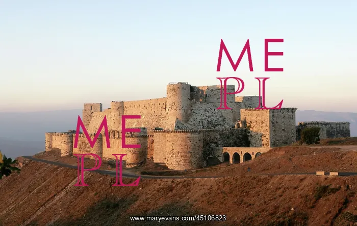 : Krak des Chevaliers, Syria : Krak des Chevaliers, Syria