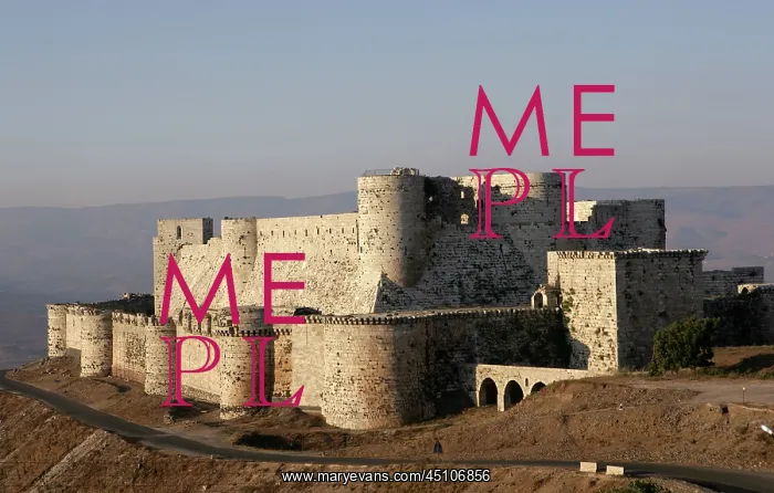 : Krak des Chevaliers, Syria : Krak des Chevaliers, Syria