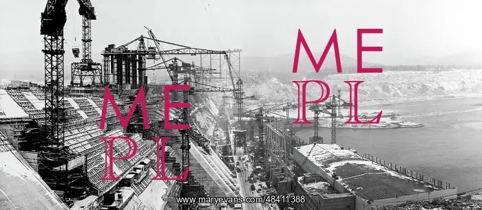 : Krasnoyarsk Dam under construction : Krasnoyarsk Dam under construction