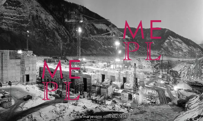 : Krasnoyarsk Krai, USSR. A view of the : Krasnoyarsk Krai, USSR. A view of the