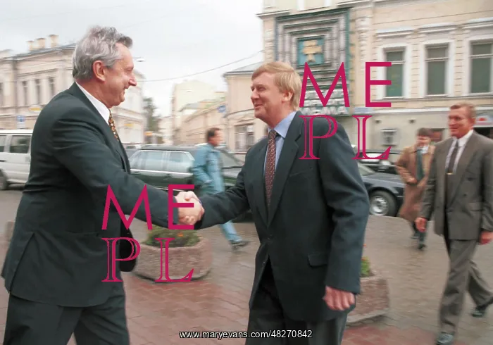 : Kremlin Chief of Staff Anatoly Chubais visit to : Kremlin Chief of Staff Anatoly Chubais visit to