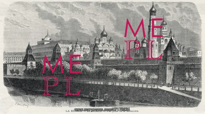 : KREMLIN / CLERGET / 1870S : KREMLIN / CLERGET / 1870S