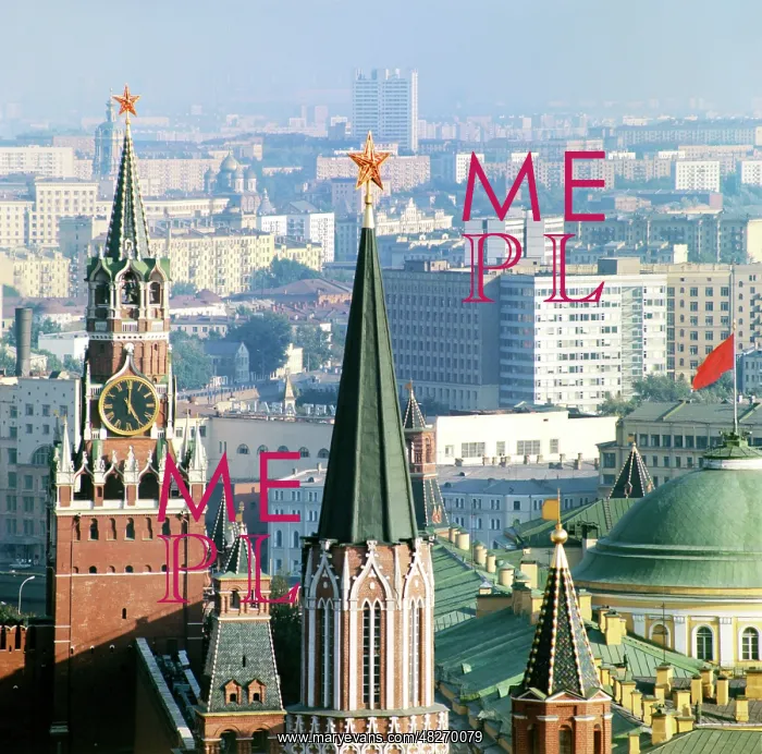 : Kremlin towers, 1977 : Kremlin towers, 1977