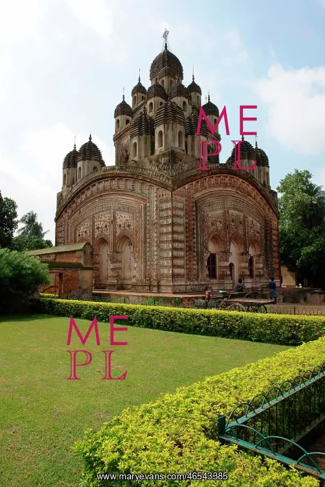 : Krishna Chandra Mandir Temple, Kalna, West Bengal, India : Krishna Chandra Mandir Temple, Kalna, West Bengal, India