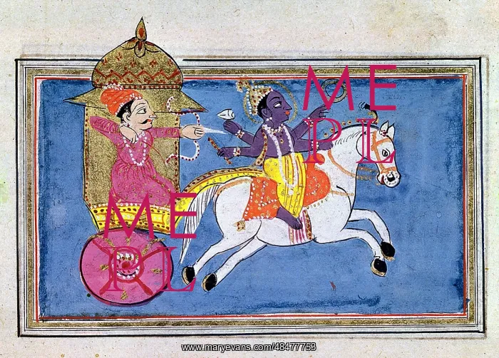  : Krishna, Hindu deity, an avatar of Vishnu. 17th