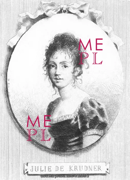 : KRUDENER. Barbara Juliana - usually known as Julie - KRUDENER : KRUDENER. Barbara Juliana - usually known as Julie - KRUDENER
