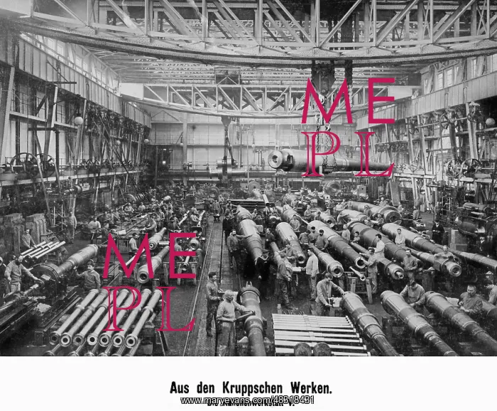 : Krupp cannon workshop, 1909 : Krupp cannon workshop, 1909