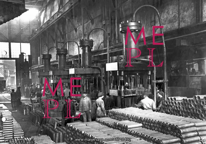 : Krupp munitions workshops, 1917 : Krupp munitions workshops, 1917