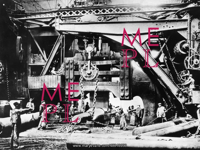: Krupp's Hammer Fritz, around 1900 : Krupp's Hammer Fritz, around 1900