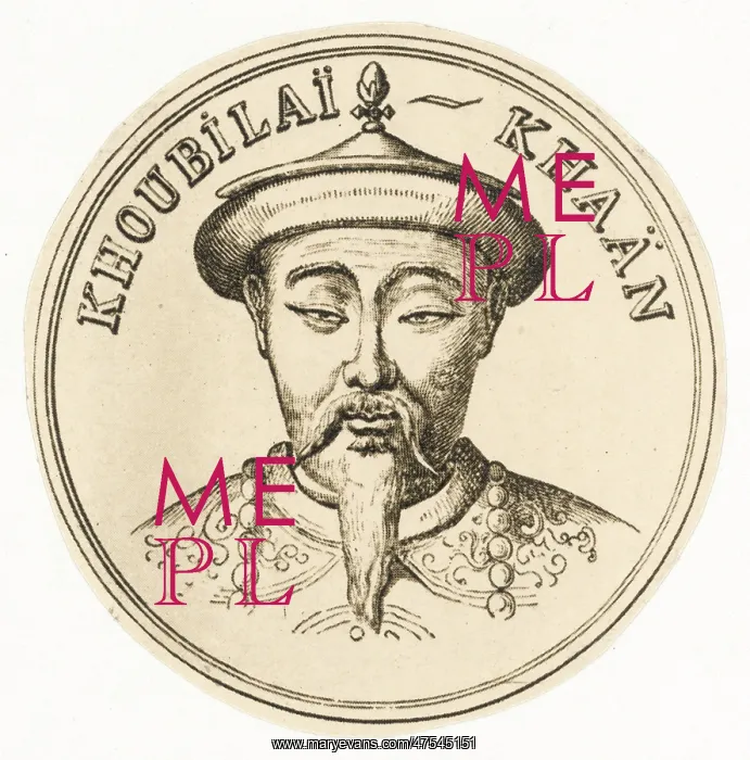  : KUBLAI KHAN / MONGOL / COIN