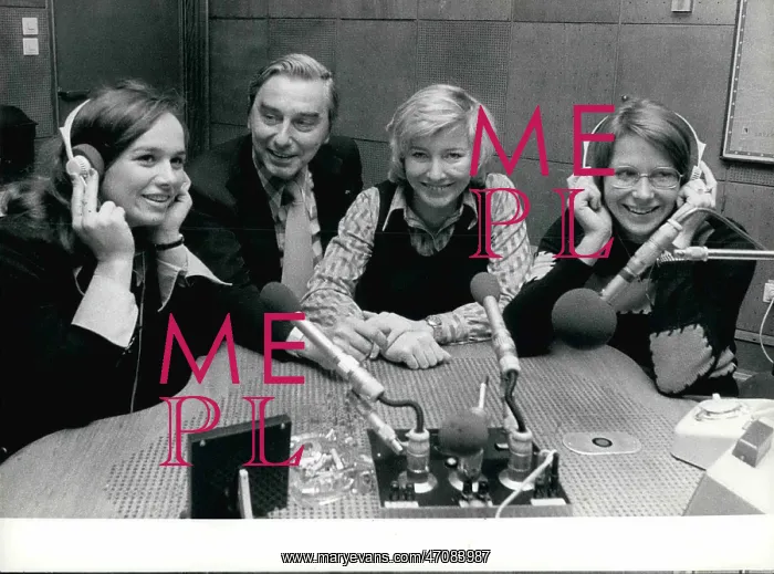 : Kurt Brumme with three colleagues, Cologne, Germany : Kurt Brumme with three colleagues, Cologne, Germany
