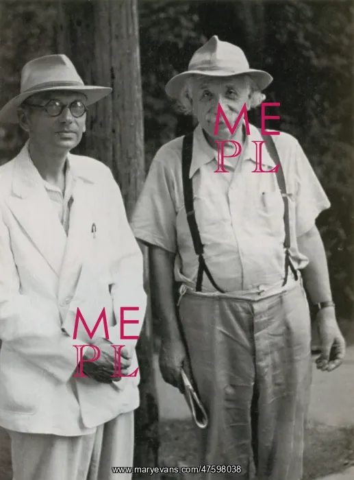: Kurt Godel and Albert Einstein : Kurt Godel and Albert Einstein