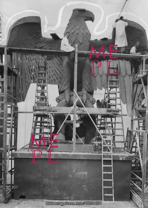 : Kurt Schmid-Ehmen during preparations for the : Kurt Schmid-Ehmen during preparations for the