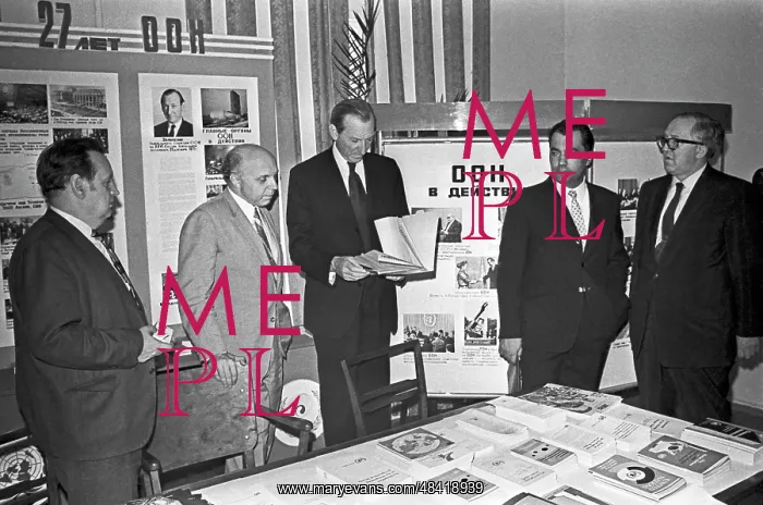: Kurt Waldheim visit to Moscow, 1972 : Kurt Waldheim visit to Moscow, 1972