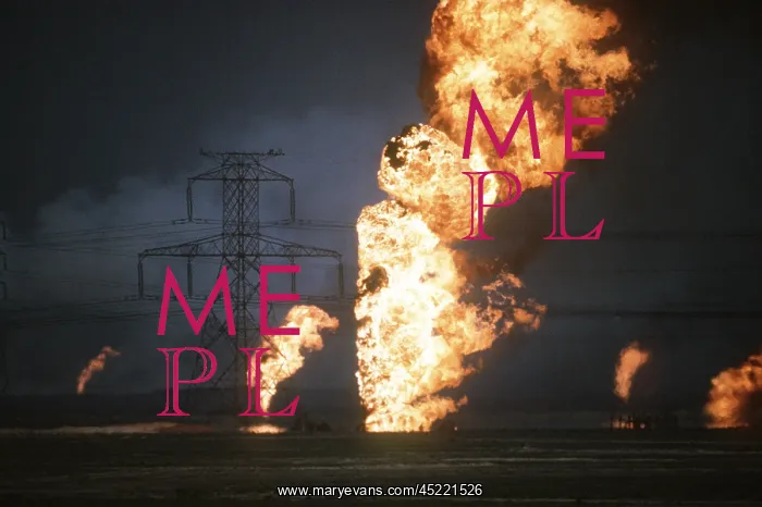 : Kuwaiti oil wells set on fire by retreating ? : Kuwaiti oil wells set on fire by retreating ?