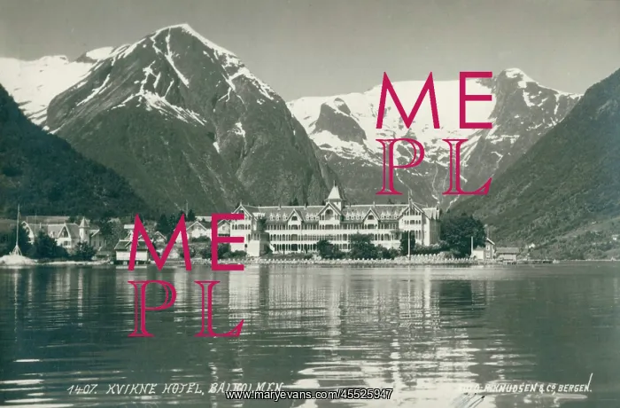: Kvikne's Hotel, Balestrand, Norway : Kvikne's Hotel, Balestrand, Norway