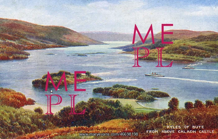  : Kyles of Bute from above Caladh Castle - Scotland