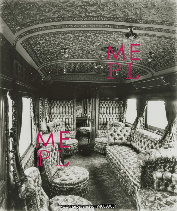 : L & SWR lounge on Royal Train : L & SWR lounge on Royal Train