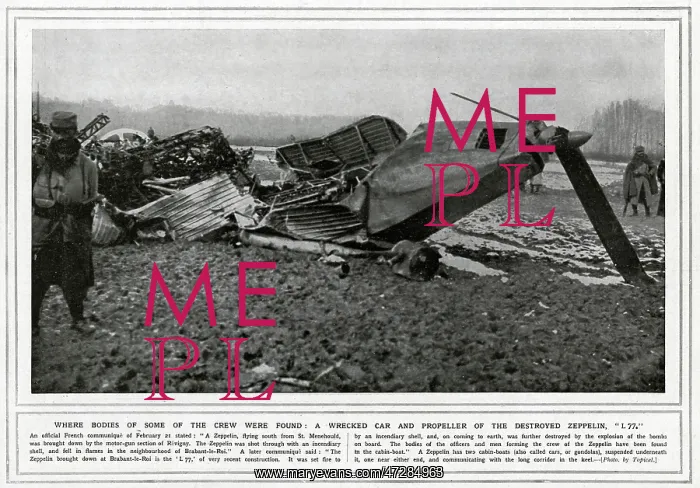 : L77 ZEPPELIN DESTROYED : L77 ZEPPELIN DESTROYED