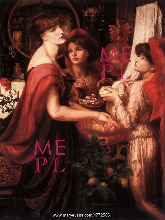 : La Bella Mano, by D G Rossetti : La Bella Mano, by D G Rossetti