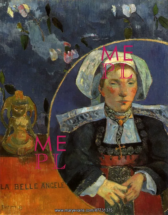  : La Belle Angele, by Gauguin