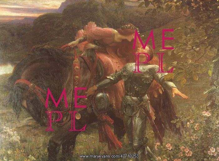  : La Belle Dame Sans Merci, by Frank Dicksee